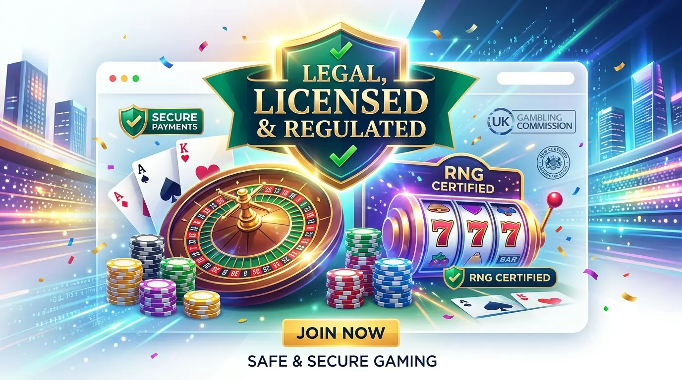 Är Hugo casino lagligt